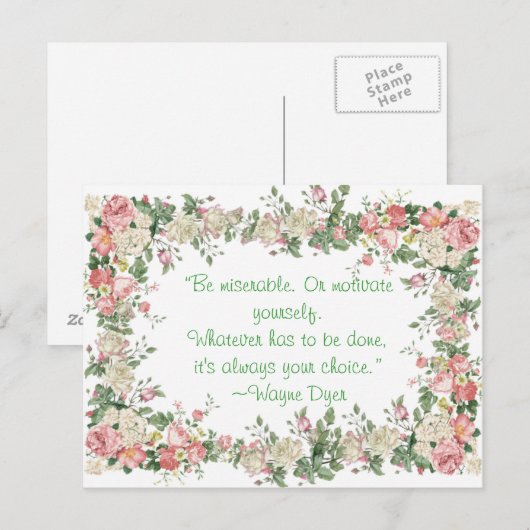 Postkarte Ihrer Wahl (Vorne/Hinten)