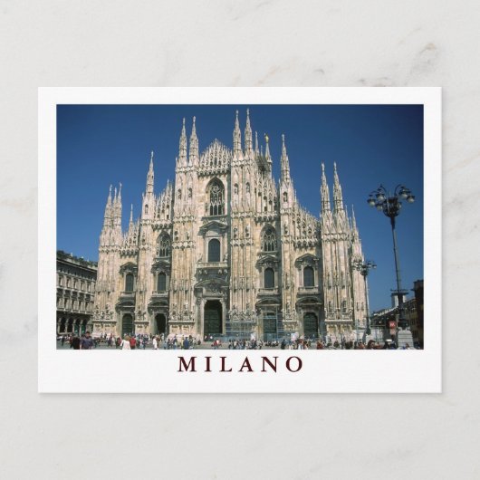 Postkarte "Il Duomo, Milano" (Vorderseite)
