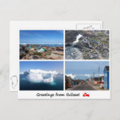 Postkarte Ilulissat (Vorne/Hinten)