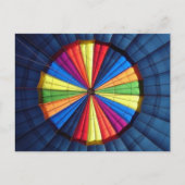 Postkarte im Heißluftballon (Vorderseite)