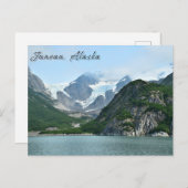 Postkarte im Juneau Alaska (Vorne/Hinten)
