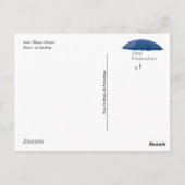 Postkarte - im Stadion (Rückseite)