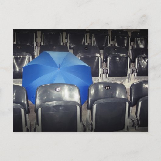 Postkarte - im Stadion (Vorderseite)