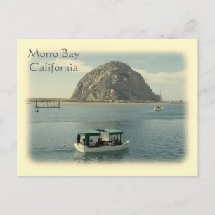Postkarte im Vintage-Stil aus Morro Bay!