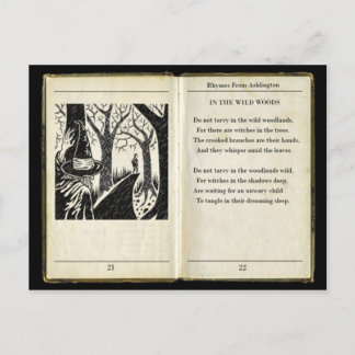 Postkarte im Wilden Wald