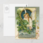 Postkarte - Immergrüner Engel (Vorne/Hinten)
