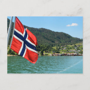 Postkarte in Norwegen