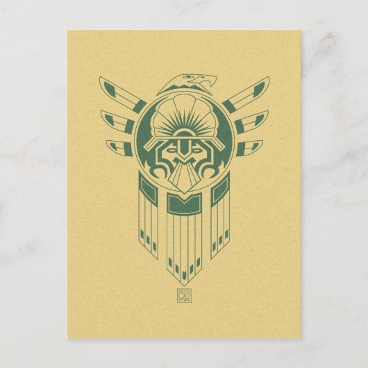 Postkarte Inca Bird Tattoo (Vorderseite)