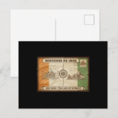 Postkarte Indien (Vorne/Hinten)