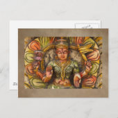 Postkarte Indien (Vorne/Hinten)