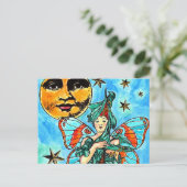 Postkarte "Inspiration Fairy" (Stehend Vorderseite)