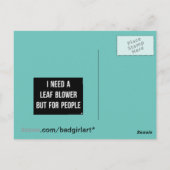 Postkarte - Introvertieren (Rückseite)