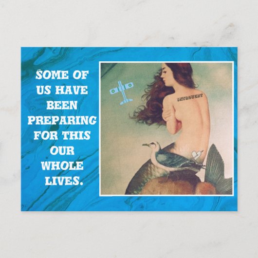 Postkarte - Introvertieren (Vorderseite)