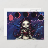 Postkarte "Invoing the Eclipse" (Vorne/Hinten)