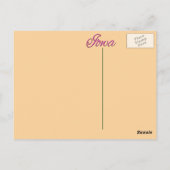 Postkarte - IOWA (Rückseite)