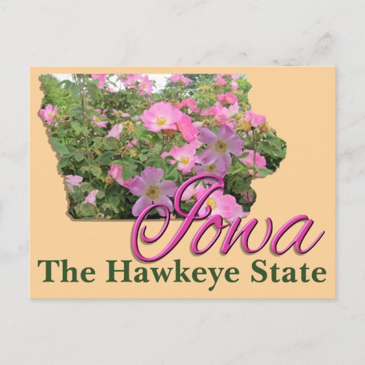 Postkarte - IOWA (Vorderseite)