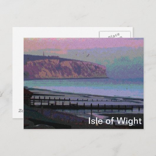 Postkarte Isle of Wight (Vorne/Hinten)