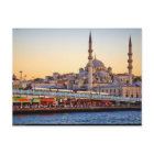 Postkarte Istanbul, Türkei, Blick vom Bosporus