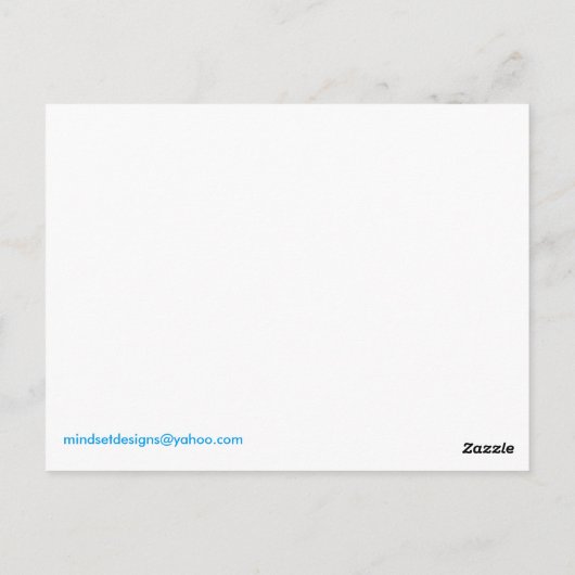 Postkarte Italien (Rückseite)