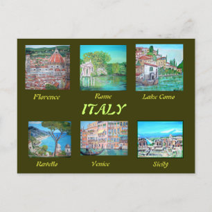 Postkarte Italiens