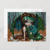 Postkarte "Ivy Dragonling" (Vorne/Hinten)