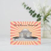 Postkarte: Jefferson Memorial Postkarte (Stehend Vorderseite)