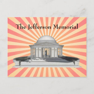Postkarte: Jefferson Memorial Postkarte