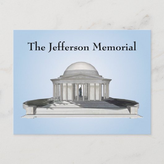 Postkarte: Jefferson Memorial Postkarte (Vorderseite)