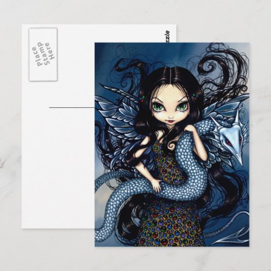 Postkarte "Jewele" (Vorne/Hinten)