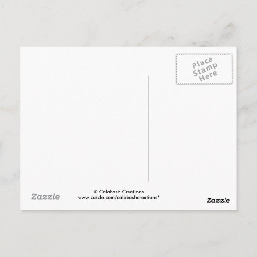 Postkarte "Joymoment Mixed Media Art" (Rückseite)