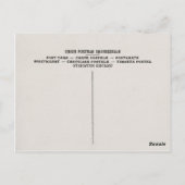 Postkarte:  Kabul von oben Postkarte (Rückseite)