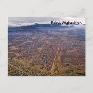 Postkarte: Kabul von oben Postkarte