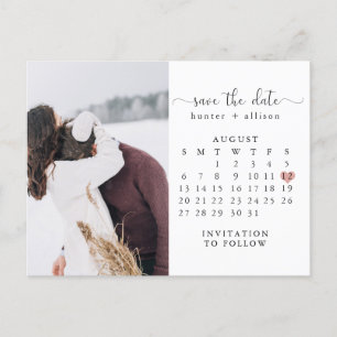 Postkarte   Kalender Save the Date
