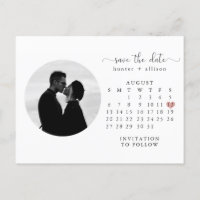 Postkarte | Kalender Save the Date