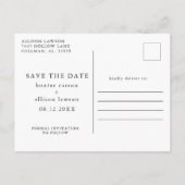 Postkarte | Kalender Save the Date (Rückseite)