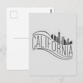 Postkarte Kalifornien (Vorne/Hinten)