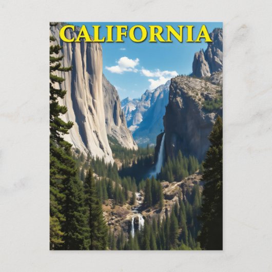 Postkarte Kalifornien (Vorderseite)