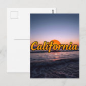 Postkarte Kalifornien (Vorne/Hinten)