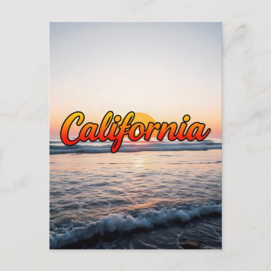 Postkarte Kalifornien (Vorderseite)