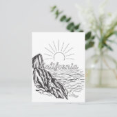 Postkarte Kalifornien (Stehend Vorderseite)