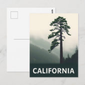Postkarte Kalifornien (Vorne/Hinten)