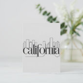 Postkarte Kalifornien (Stehend Vorderseite)