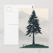 Postkarte Kalifornien (Vorne/Hinten)
