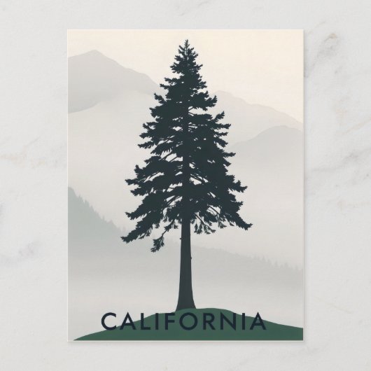 Postkarte Kalifornien (Vorderseite)