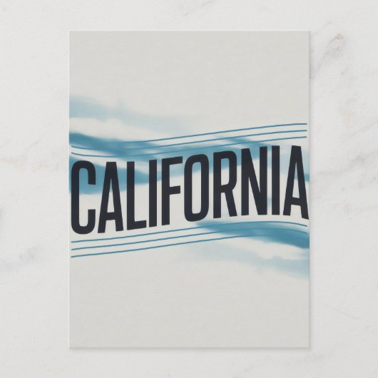 Postkarte Kalifornien (Vorderseite)