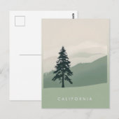 Postkarte Kalifornien (Vorne/Hinten)