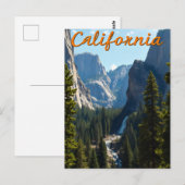 Postkarte Kalifornien (Vorne/Hinten)