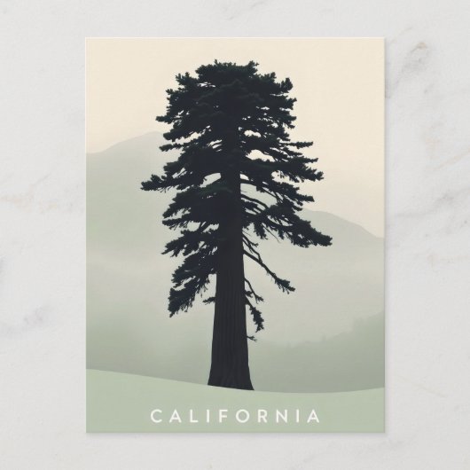 Postkarte Kalifornien (Vorderseite)