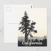 Postkarte Kalifornien (Vorne/Hinten)