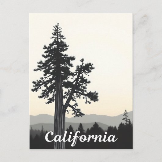 Postkarte Kalifornien (Vorderseite)